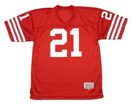 ERIC WRIGHT San Francisco 49ers 1988 Throwback Home NFL Football Jersey