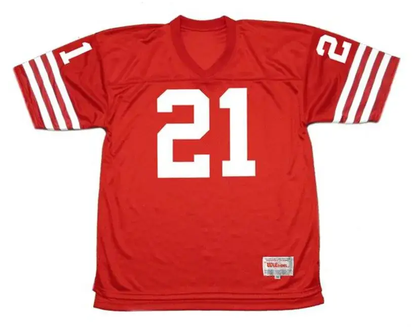 ERIC WRIGHT San Francisco 49ers 1988 Throwback Home NFL Football Jersey