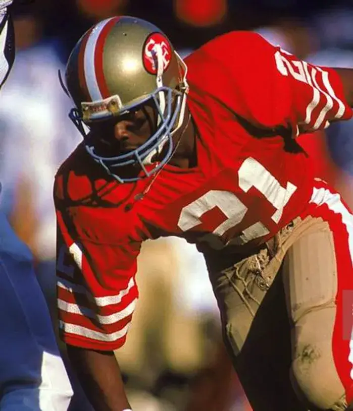 ERIC WRIGHT San Francisco 49ers 1988 Throwback Home NFL Football Jersey 