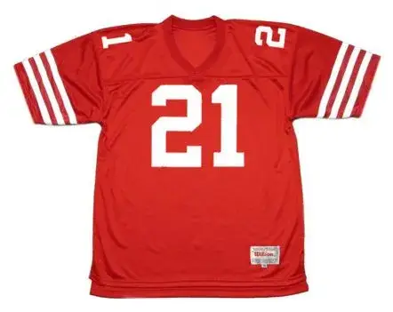 FRANK GORE San Francisco 49ers 2005 Throwback Home NFL Football Jersey