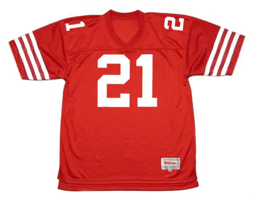 FRANK GORE San Francisco 49ers 2005 Throwback Home NFL Football Jersey