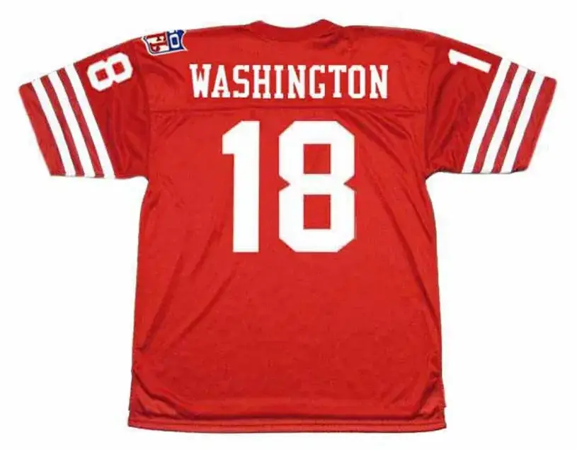 GENE WASHINGTON San Francisco 49ers 1969 Throwback NFL Football Jersey 