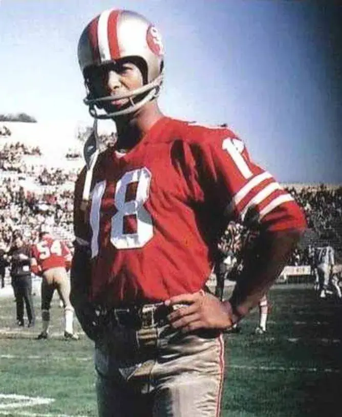 GENE WASHINGTON San Francisco 49ers 1969 Throwback NFL Football Jersey 