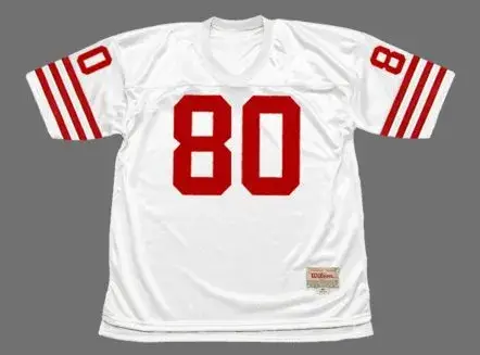 JERRY RICE San Francisco 49ers 1988 Throwback Away NFL Football Jersey