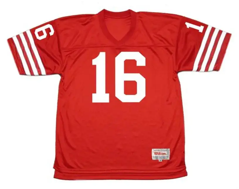 JIM PLUNKETT San Francisco 49ers 1977 Throwback Home NFL Football Jersey