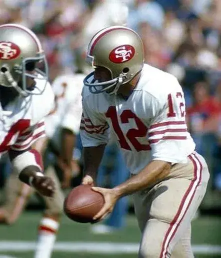 JOHN BRODIE San Francisco 49ers 1973 Throwback Away NFL Football Jersey 