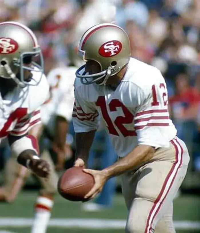 JOHN BRODIE San Francisco 49ers 1973 Throwback Away NFL Football Jersey 