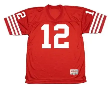 JOHN BRODIE San Francisco 49ers 1973 Throwback Home NFL Football Jersey