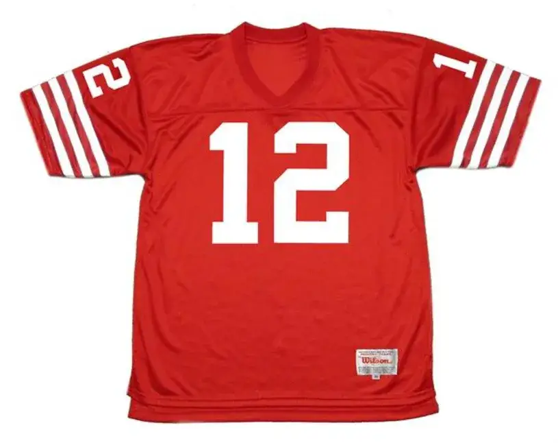 JOHN BRODIE San Francisco 49ers 1973 Throwback Home NFL Football Jersey
