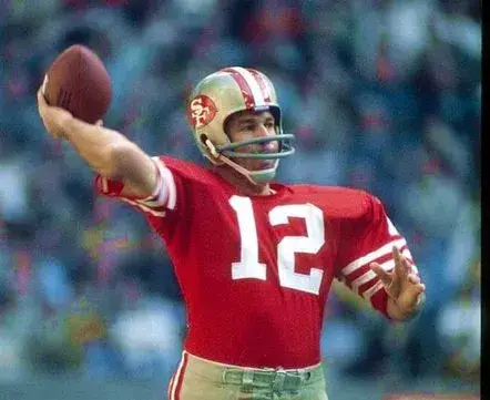 JOHN BRODIE San Francisco 49ers 1973 Throwback Home NFL Football Jersey 