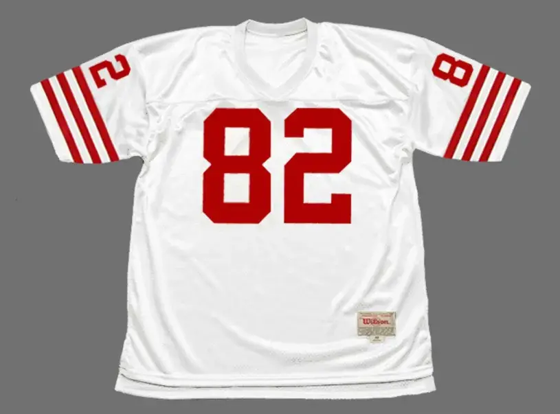 JOHN TAYLOR San Francisco 49ers 1988 Throwback Away NFL Football Jersey