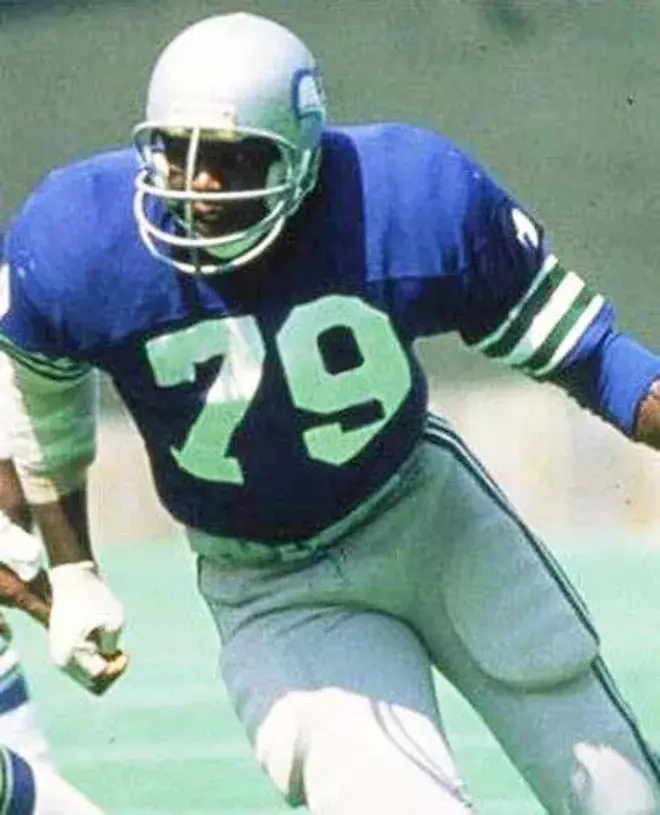 JACOB GREEN Seattle Seahawks 1981 Throwback NFL Football Jersey 