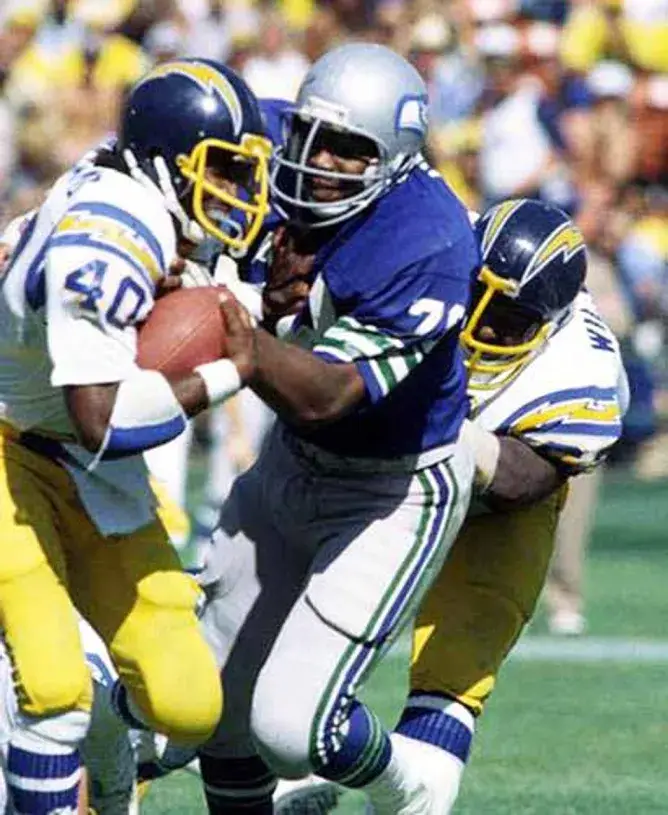 JACOB GREEN Seattle Seahawks 1981 Throwback NFL Football Jersey 