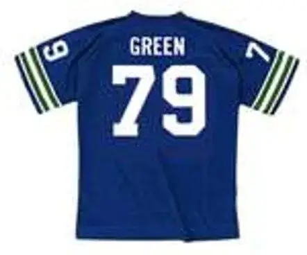 JACOB GREEN Seattle Seahawks 1981 Throwback NFL Football Jersey 
