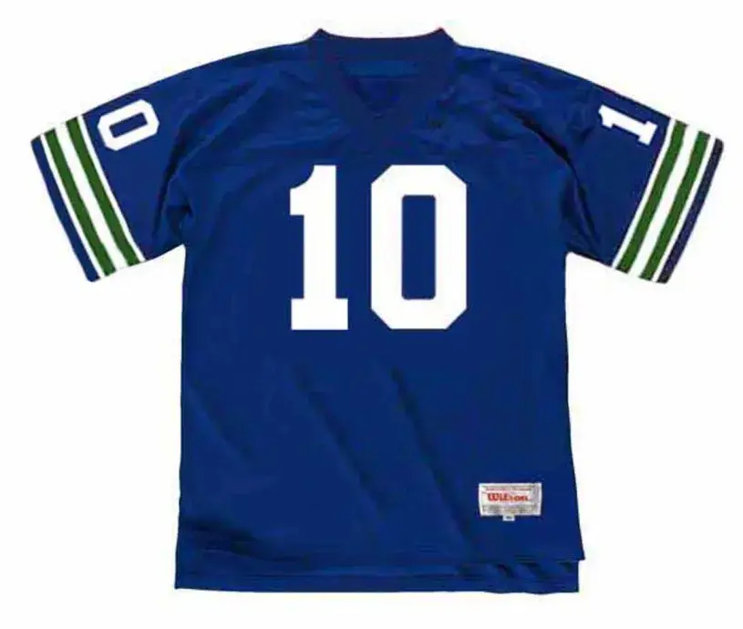 JIM ZORN Seattle Seahawks 1982 Throwback NFL Football Jersey