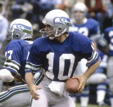 JIM ZORN Seattle Seahawks 1982 Throwback NFL Football Jersey 