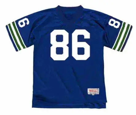 MIKE TICE Seattle Seahawks 1981 Throwback NFL Football Jersey