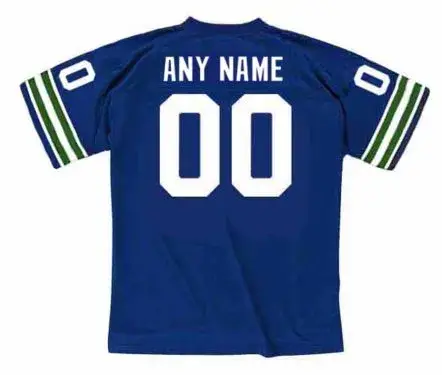 SEATTLE SEAHAWKS 1970’s Throwback NFL Jersey Customized “Any Name & Number(s)” 