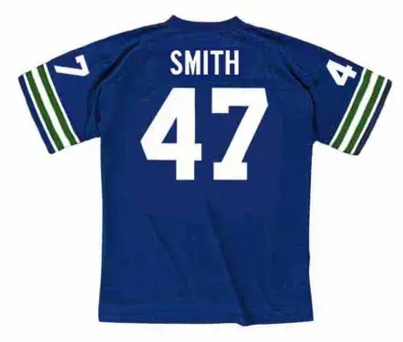 SHERMAN SMITH Seattle Seahawks 1981 Throwback NFL Football Jersey 