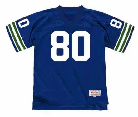 STEVE LARGENT Seattle Seahawks 1981 Throwback NFL Football Jersey