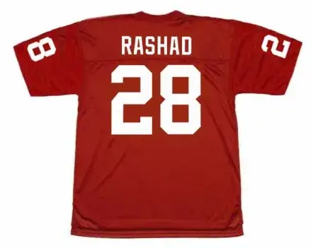 AHMAD RASHAD St. Louis Cardinals 1973 Throwback NFL Football Jersey 