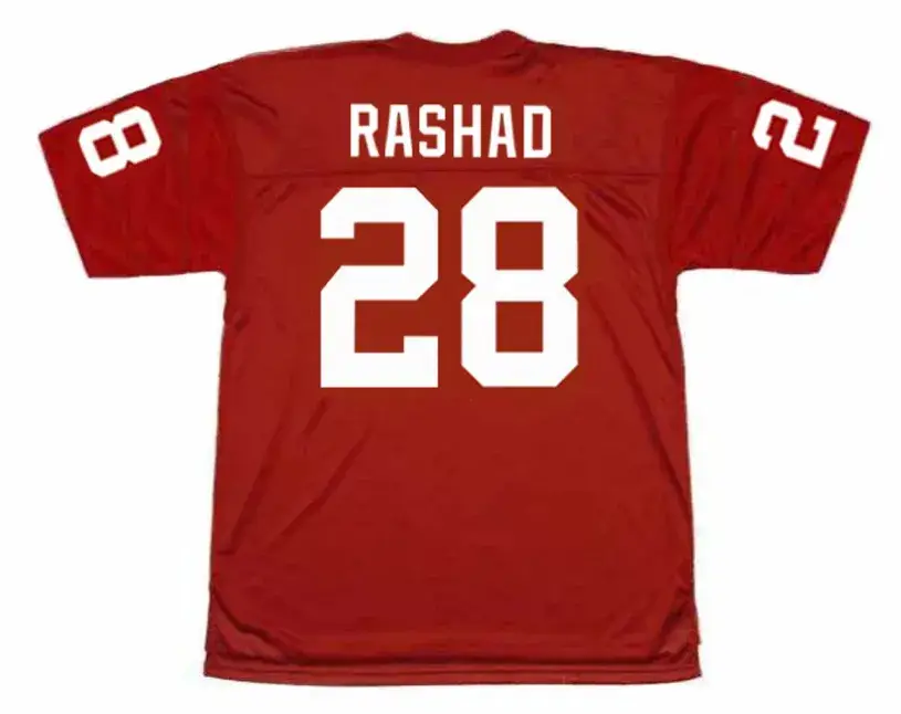AHMAD RASHAD St. Louis Cardinals 1973 Throwback NFL Football Jersey 