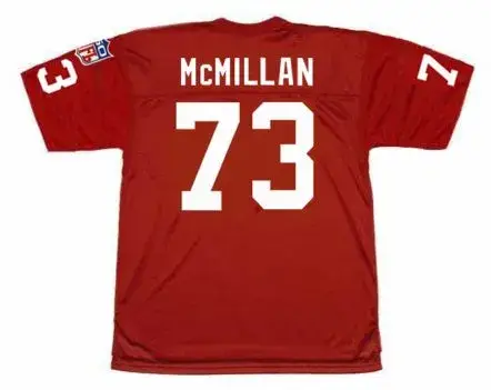 ERNIE McMILLAN St. Louis Cardinals 1969 Throwback NFL Football Jersey 