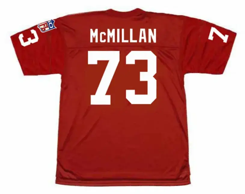 ERNIE McMILLAN St. Louis Cardinals 1969 Throwback NFL Football Jersey 