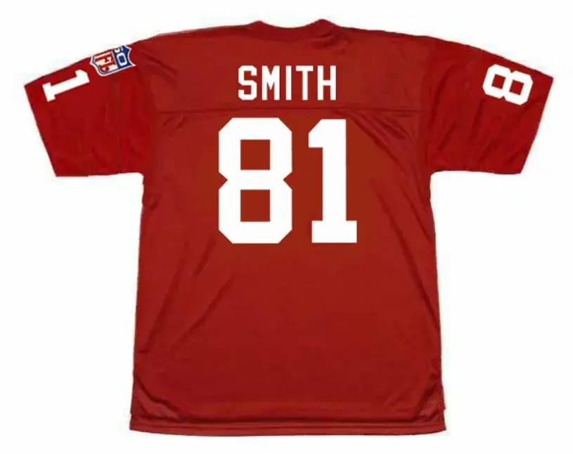 JACKIE SMITH St. Louis Cardinals 1969 Throwback NFL Football Jersey 