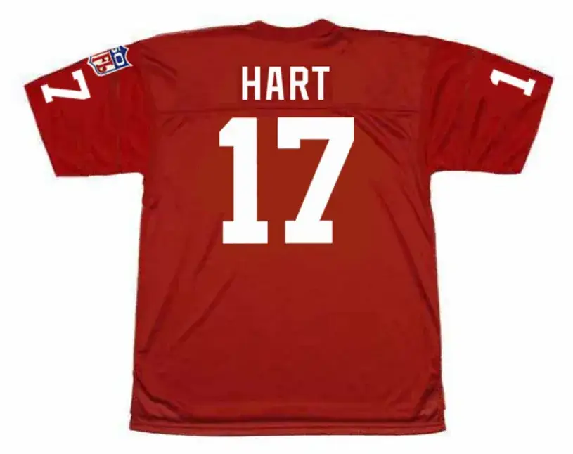 JIM HART St. Louis Cardinals 1969 Throwback NFL Football Jersey 