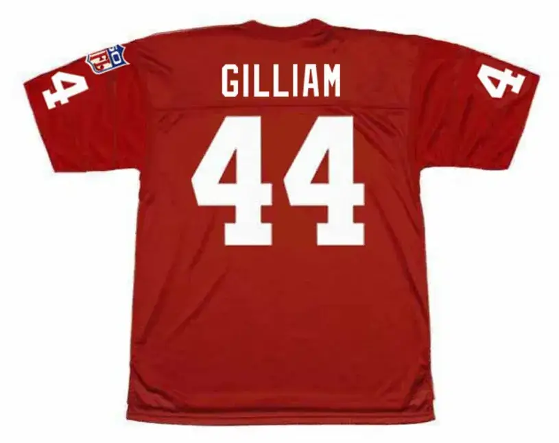 JOHN GILLIAM St. Louis Cardinals 1969 Throwback NFL Football Jersey 