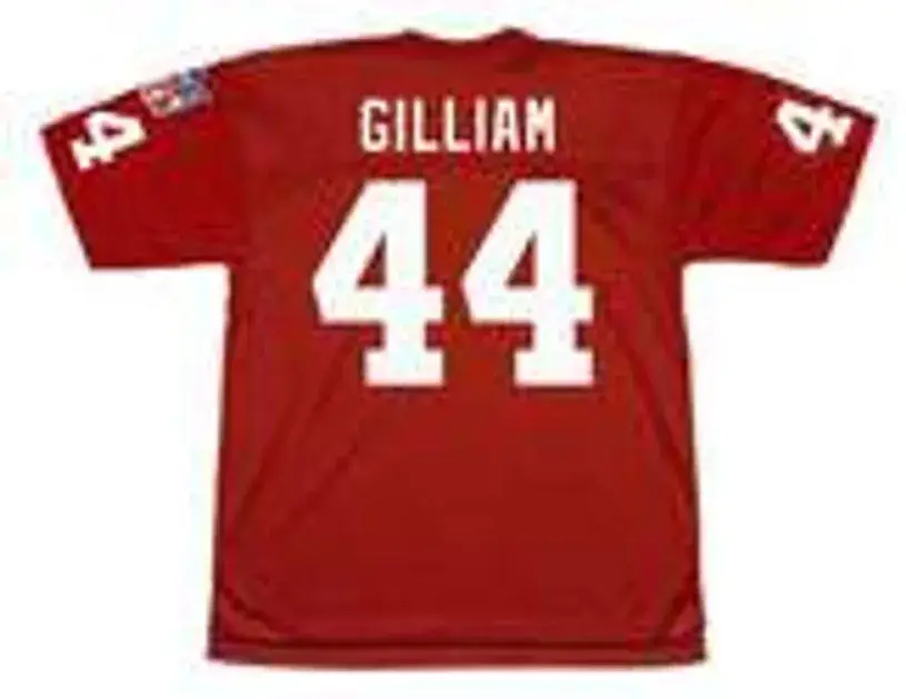 JOHN GILLIAM St. Louis Cardinals 1969 Throwback NFL Football Jersey 