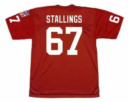 LARRY STALLINGS St. Louis Cardinals 1969 Throwback NFL Football Jersey 