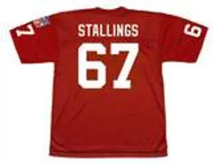 LARRY STALLINGS St. Louis Cardinals 1969 Throwback NFL Football Jersey 