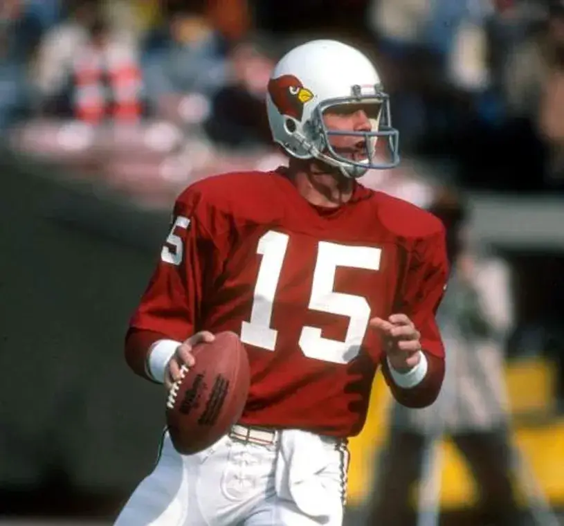 NEIL LOMAX St. Louis Cardinals 1987 Throwback NFL Football Jersey 