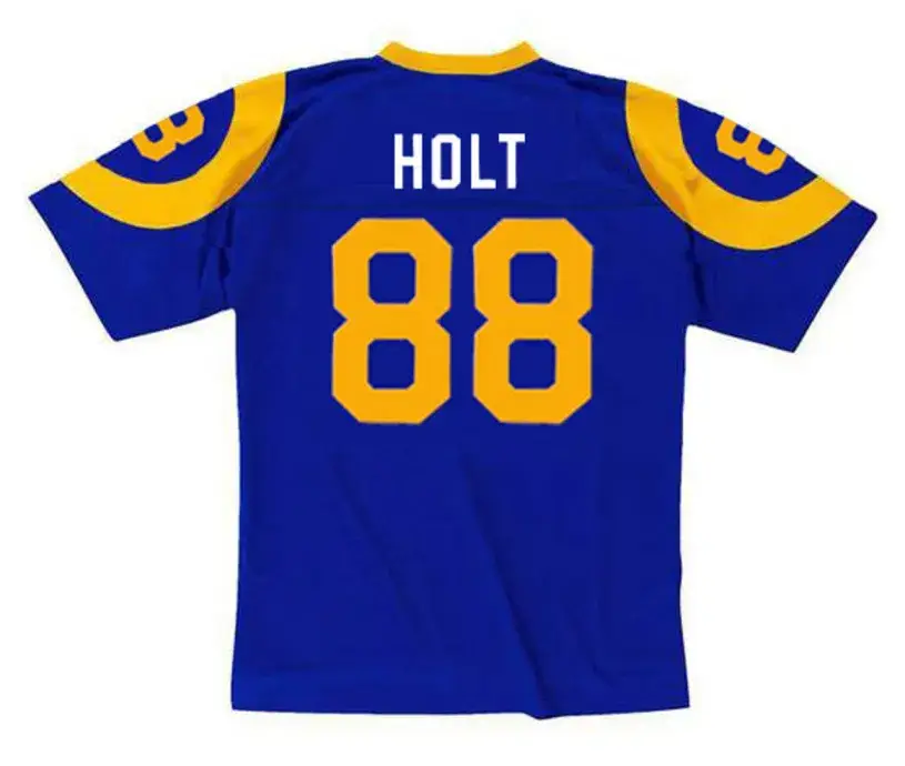 TORRY HOLT St. Louis Rams 1999 Throwback NFL Football Jersey 
