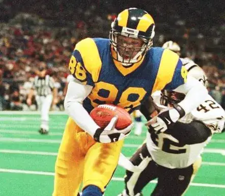 TORRY HOLT St. Louis Rams 1999 Throwback NFL Football Jersey 