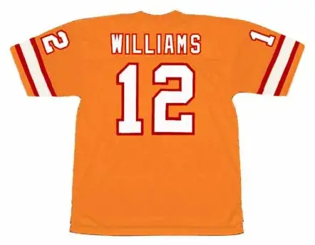 DOUG WILLIAMS Tampa Bay Buccaneers 1981 Home Throwback NFL Football Jersey 