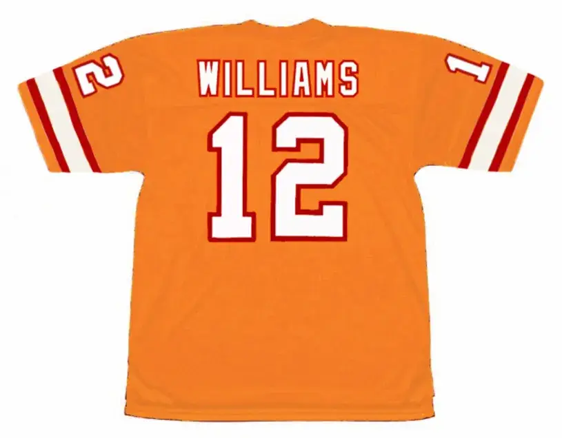 DOUG WILLIAMS Tampa Bay Buccaneers 1981 Home Throwback NFL Football Jersey 