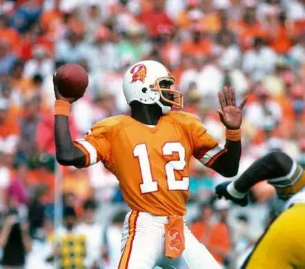 DOUG WILLIAMS Tampa Bay Buccaneers 1981 Home Throwback NFL Football Jersey 