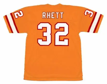 ERRICT RHETT Tampa Bay Buccaneers 1994 Home Throwback NFL Football Jersey 
