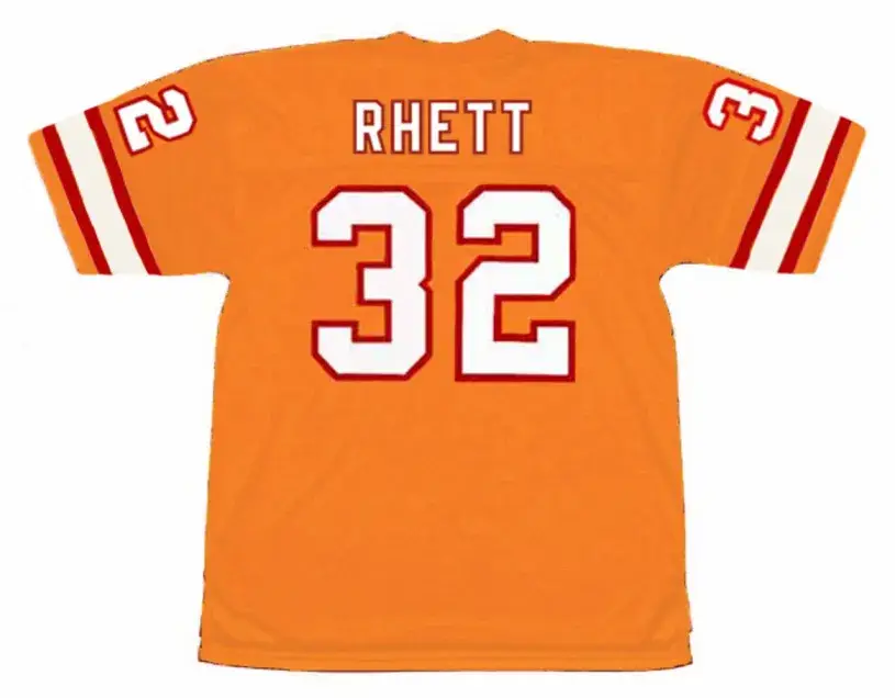 ERRICT RHETT Tampa Bay Buccaneers 1994 Home Throwback NFL Football Jersey 