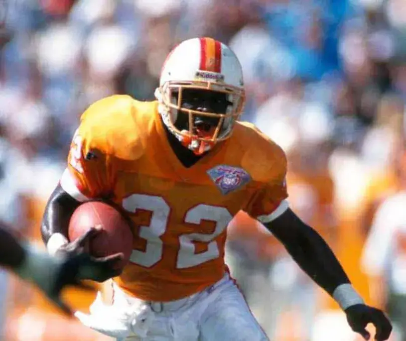 ERRICT RHETT Tampa Bay Buccaneers 1994 Home Throwback NFL Football Jersey 