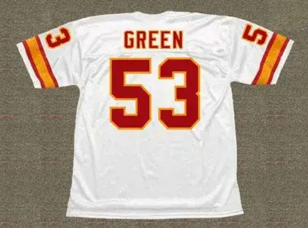 HUGH GREEN Tampa Bay Buccaneers 1982 Throwback NFL Football Jersey 