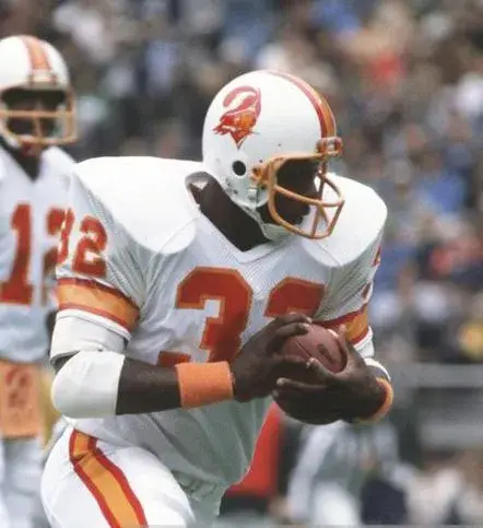 JAMES WILDER Tampa Bay Buccaneers 1984 Away Throwback NFL Football Jersey 