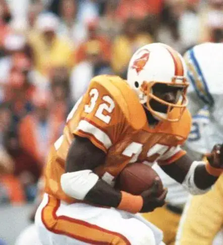 JAMES WILDER Tampa Bay Buccaneers 1984 Home Throwback NFL Football Jersey 