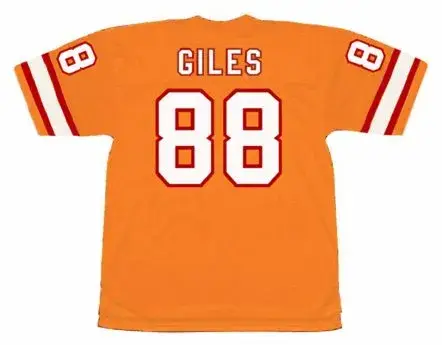 JIMMIE GILES Tampa Bay Buccaneers 1982 Home Throwback NFL Football Jersey 