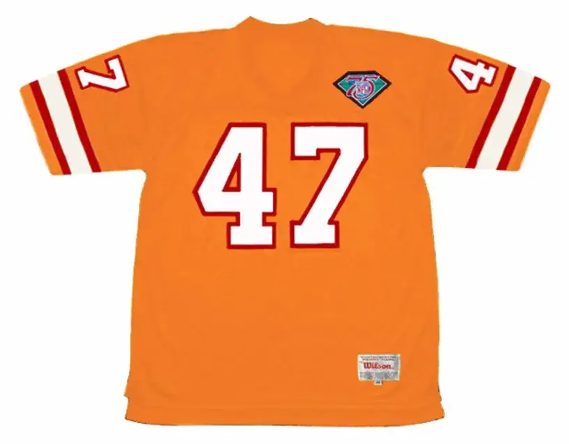 JOHN LYNCH Tampa Bay Buccaneers 1994 Home Throwback NFL Football Jersey