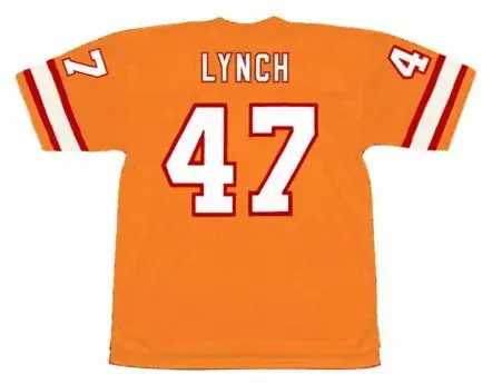 JOHN LYNCH Tampa Bay Buccaneers 1994 Home Throwback NFL Football Jersey 