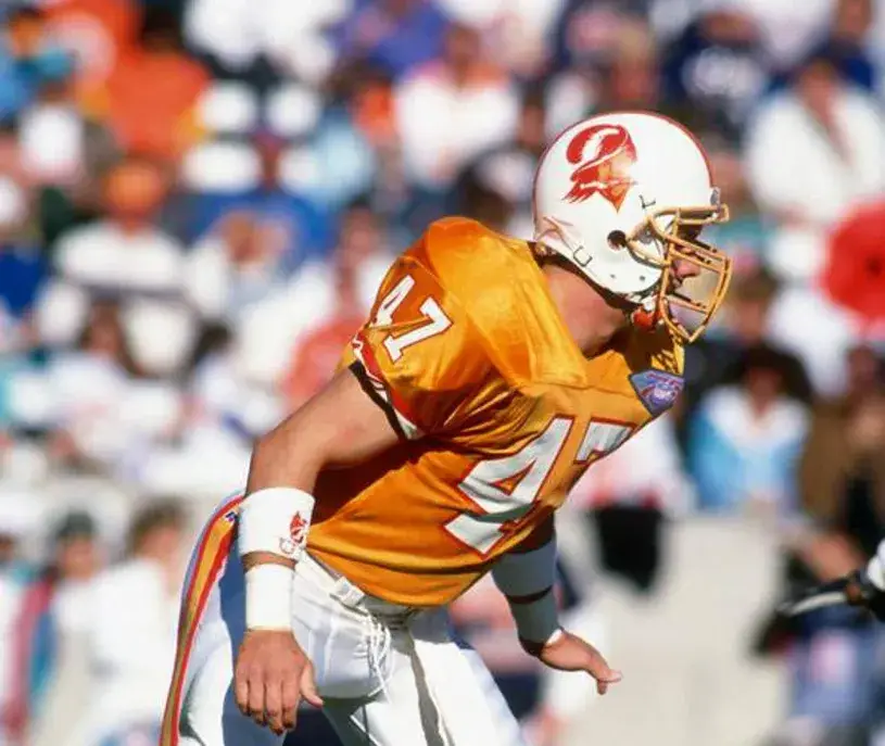 JOHN LYNCH Tampa Bay Buccaneers 1994 Home Throwback NFL Football Jersey 